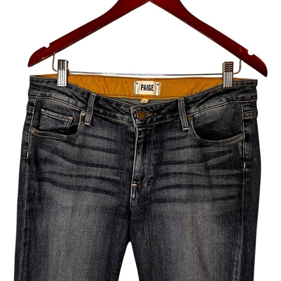PAIGE Jimmy Jimmy Skinny Jeans- Mid Rise Slim Leg Jeans- Size 28 - Picture 5 of 12